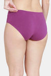 Zivame Anti-Microbial Low Rise Full Coverage Hipster Panty (Pack of 3) - Multicolor — thumbnail 11